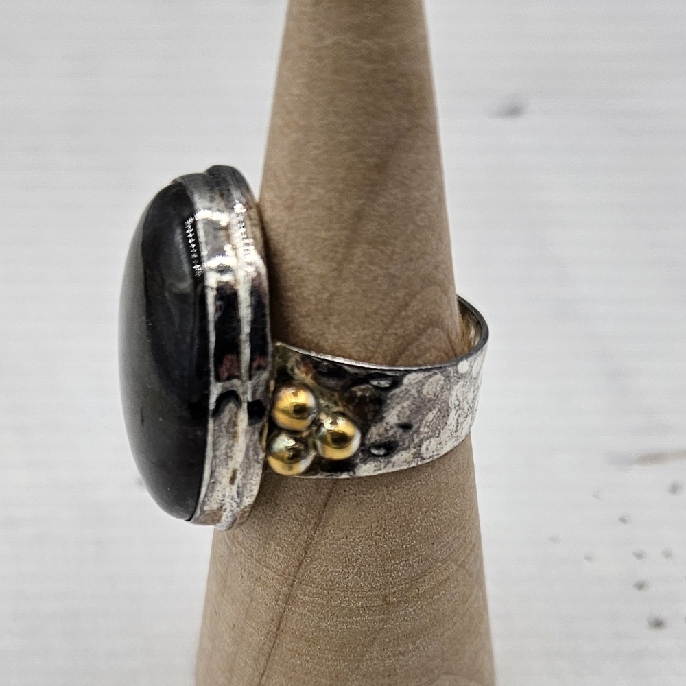 Blue LabradoriteSterling silver Ring - Picture 7 of 7
